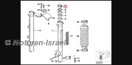 Manschette/Staubschutz Gleitrohr R80/100GS + PD ab 08/1989